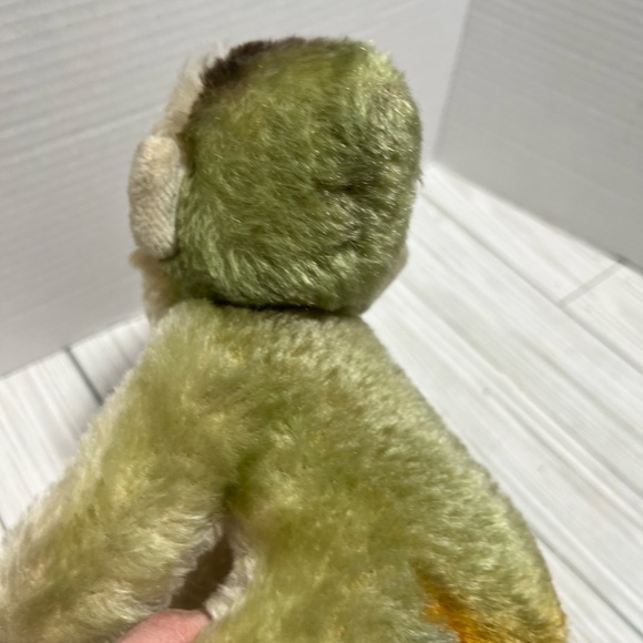 Vintage 1960's STEIFF Germany Mohair  MUNGO The Monkey w/ Blue Eyes - Picture 9 of 10